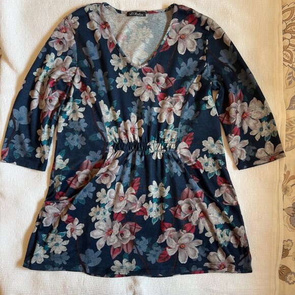 Patterned Tunic Ladies Size L by L'Atelier - Picture 2 of 7